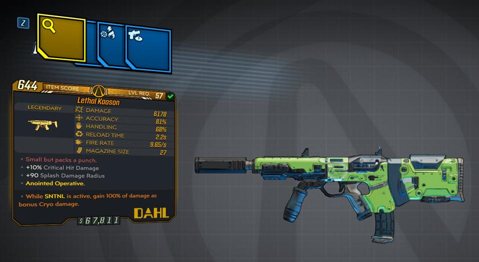 The Borderlands 3 Mayhem 10 Guns To Farm For When