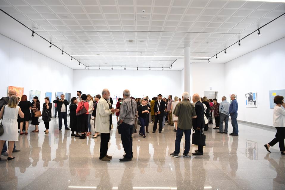 Exhibitions by curator Nino Macharashvili often draw crowds as well as heated conversations.