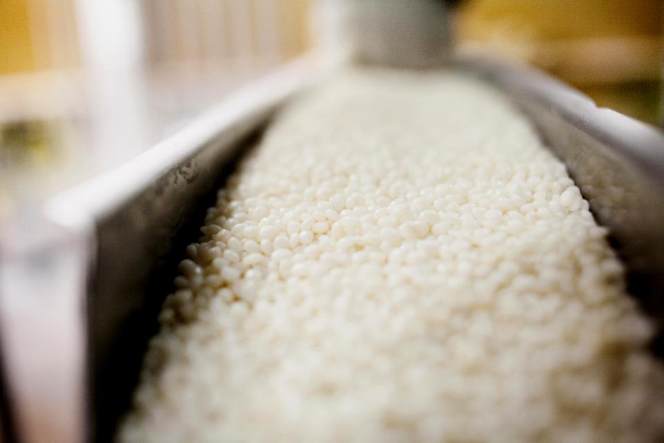 Billionaire Behind The World’s Largest Toy Maker Bets On Spuds To Spur Growth 6 Biopolymer granules that are biodegradable.