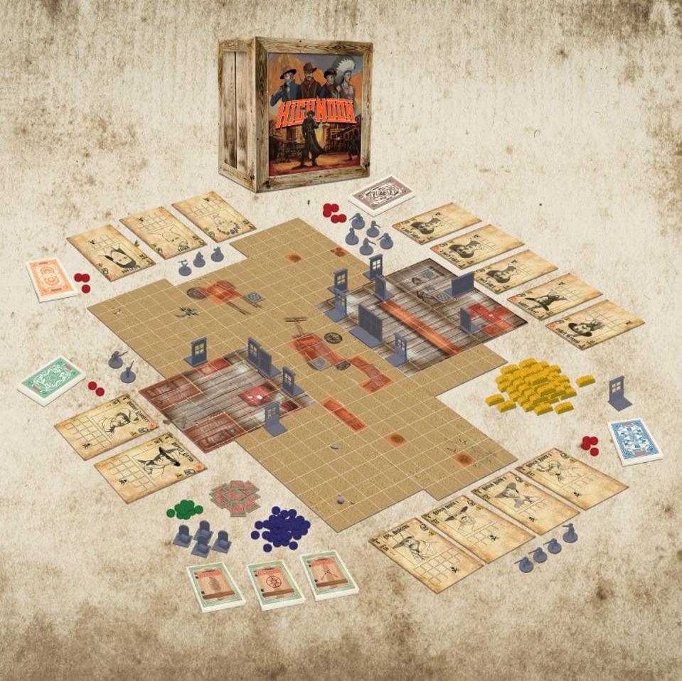 ‘High Noon’ Is A Tactical Wild West Board Game That Just Landed On