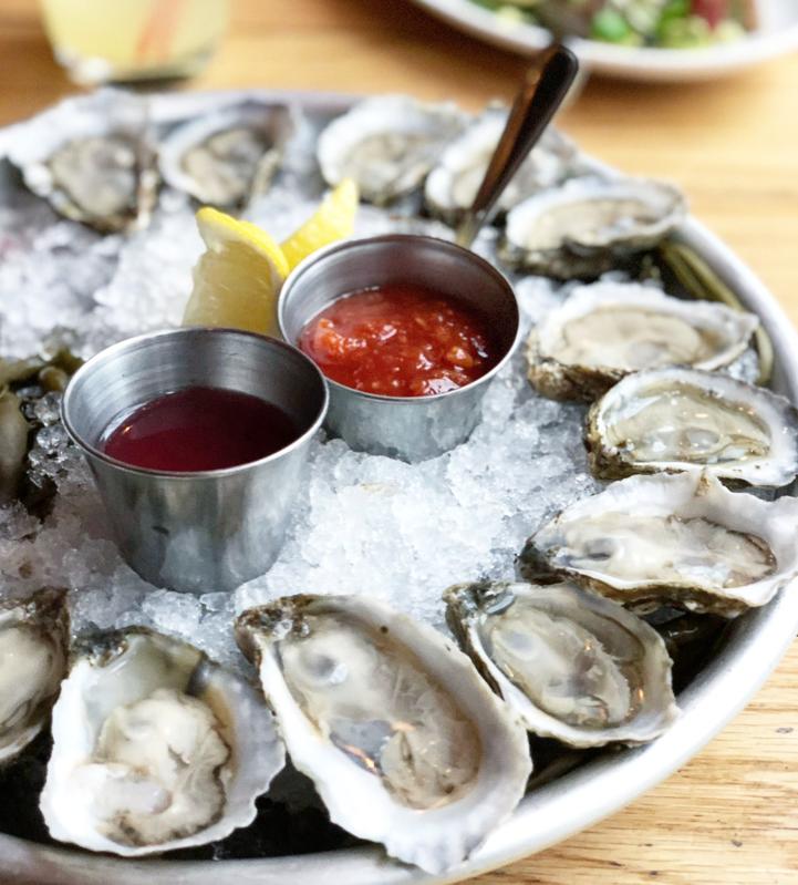 Mermaid Inn's oyster platter