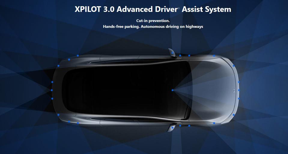 Xpeng is including its level 3 automated Xpilot 3.0 system powered by the Nvidia Xavier on its new P7 sedan