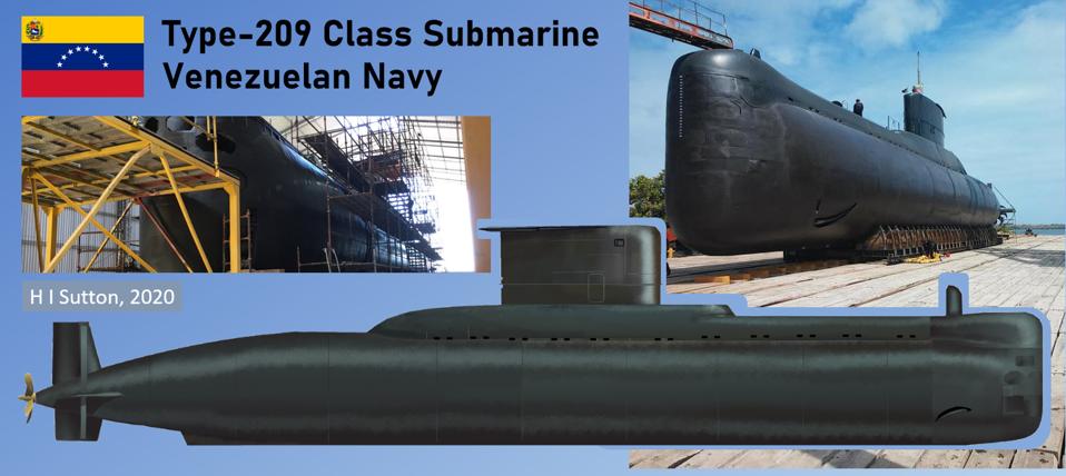 Venezuelan Navy Type-209 submarine