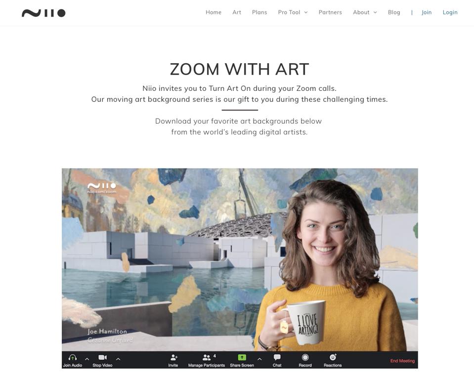 Change Your Background On Zoom With These New Free Images From Niio