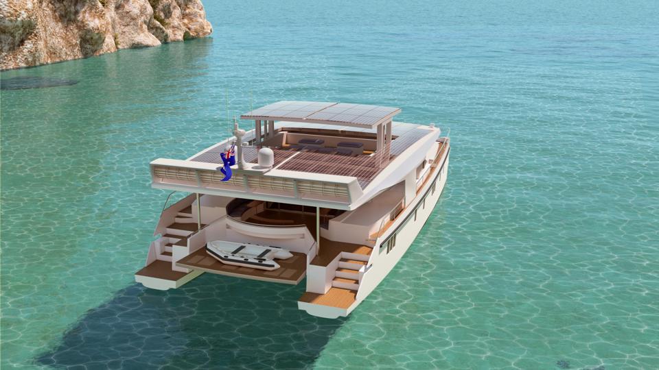 Sailing-Stream.fr ⚓ Serenity 64 : La Tesla des yachts ? ⚓ Yachts à énergie solaire Serenity Yachts Yachts de pointe