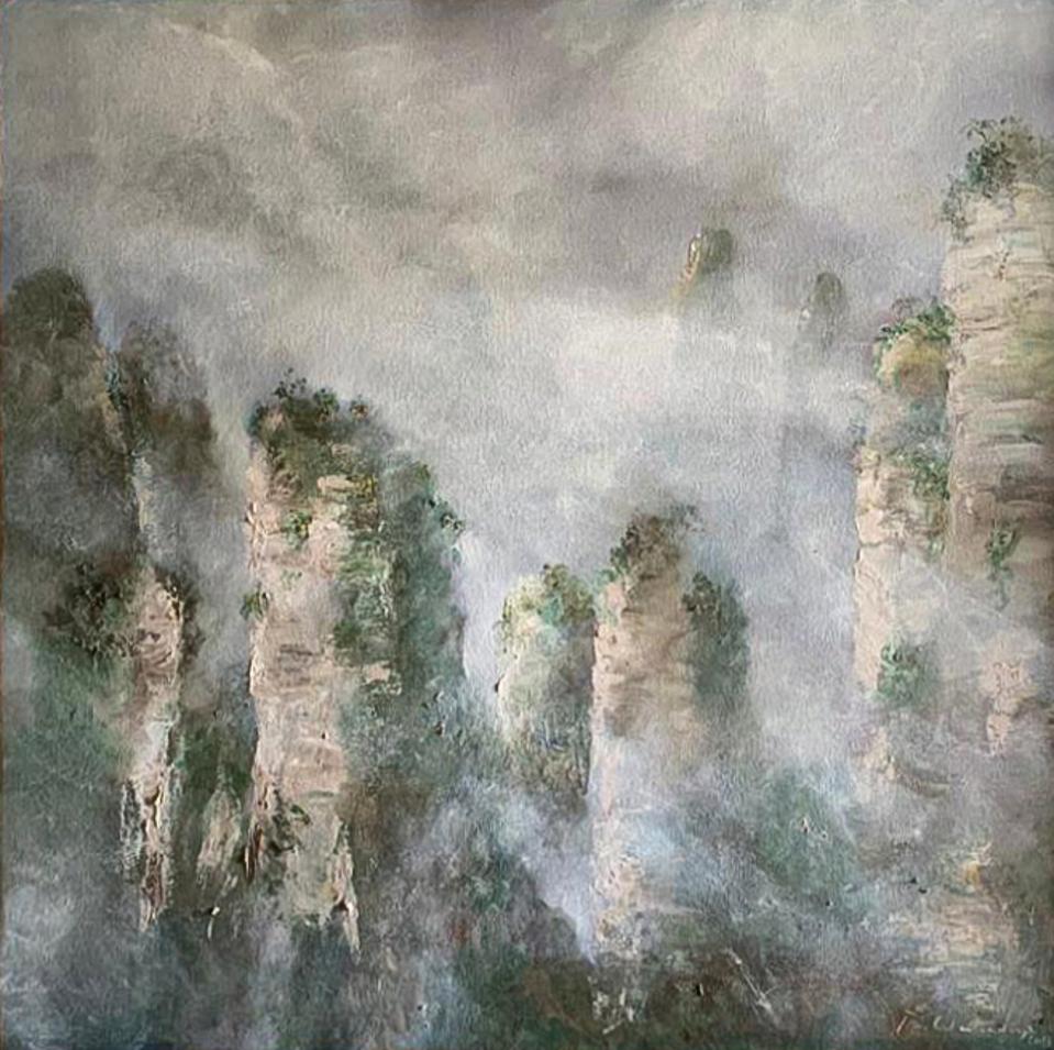 Tianzi Mountain by Betsy Westendorp