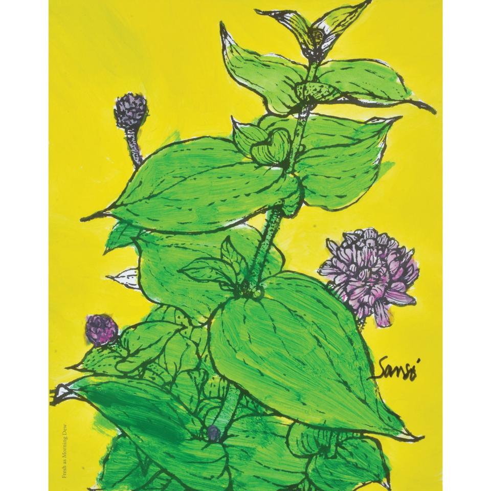 Painting by Juvenal Sanso