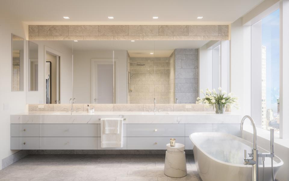 Four Seasons Private Residences at 706 Mission Bathroom San Francisco Luxury Real Estate