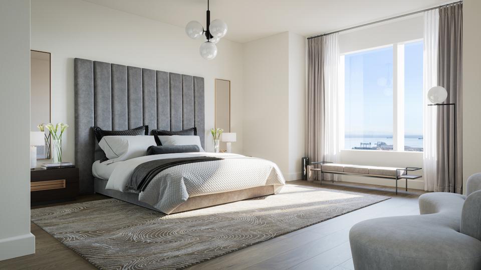 Four Seasons Private Residences at 706 Mission San Francisco Luxury Real Estate Bedroom