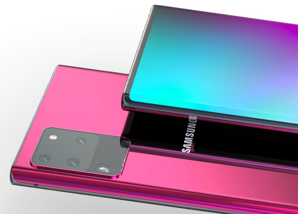 Galaxy Note 20 Final Design Reveals Stunning New Display