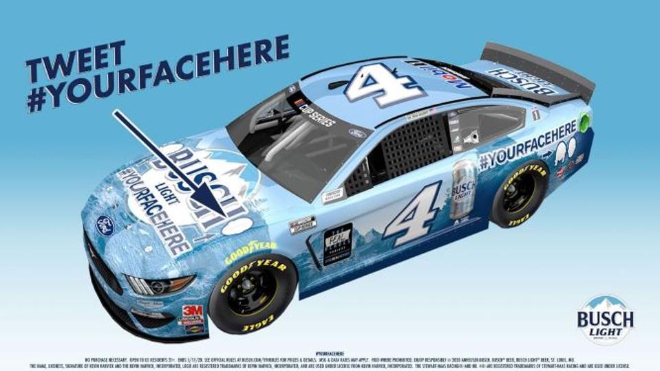 Get Your Face On Busch Light's NASCAR Get Your Face On Busch Light's NASCAR