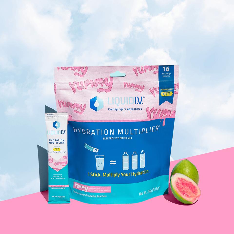 Liquid I.V.'s new ″Yummy″ Hydration Multiplier.