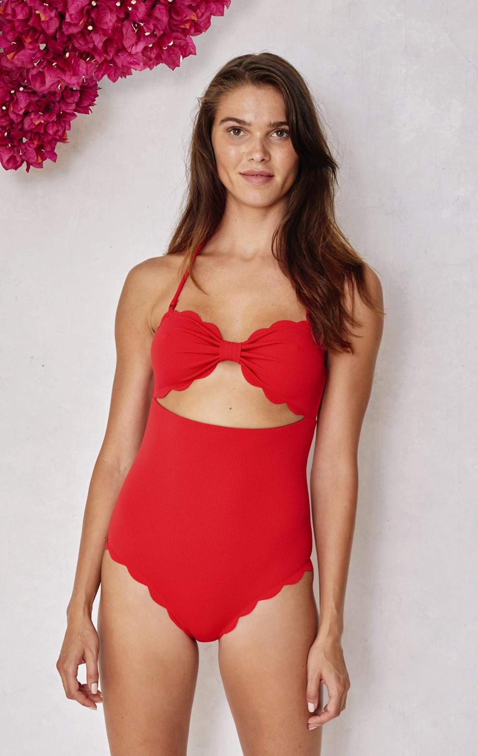 Antibes Maillot em Buganvílias por Marysia: