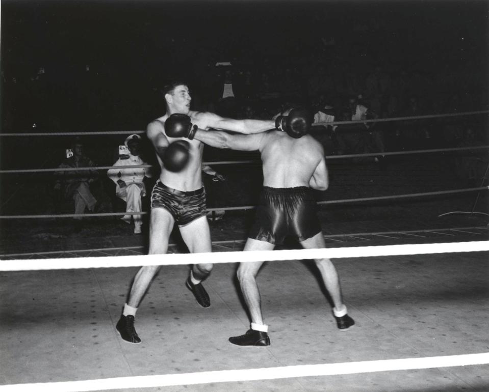 Marine Corps Boxers, USMC Air Station, St. Thomas, Virgin Islands, ca. 1942