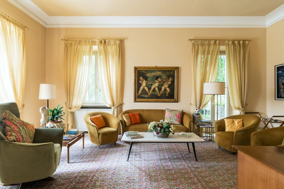 This 2 Million Lake Como Villa Features A Well Preserved 1950s