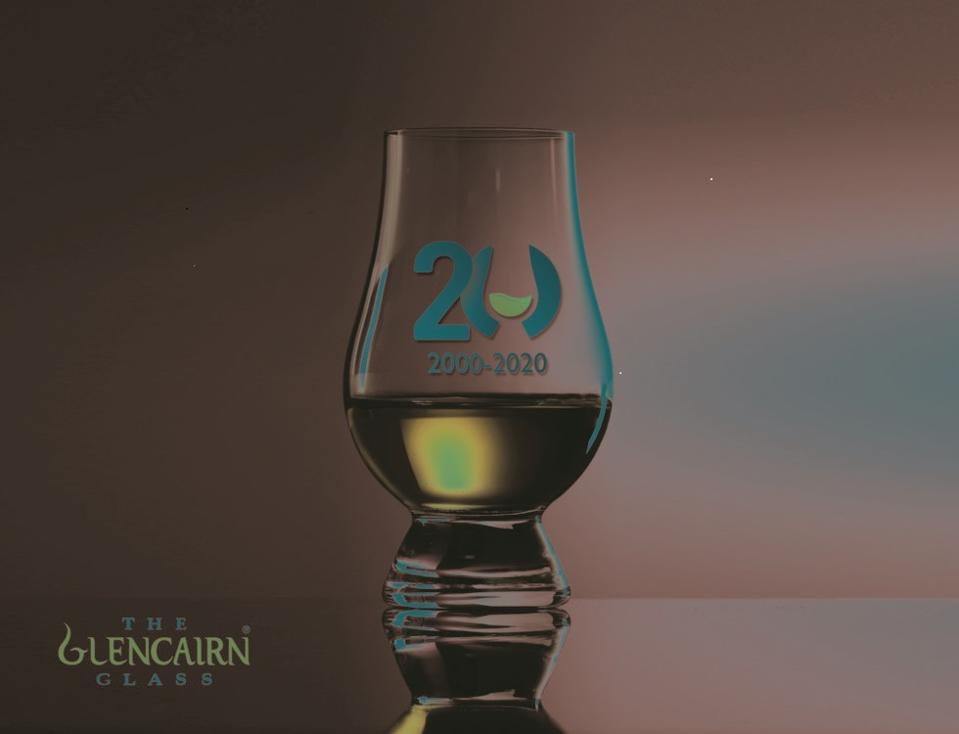 Glencairn 20th Anniversary Glass