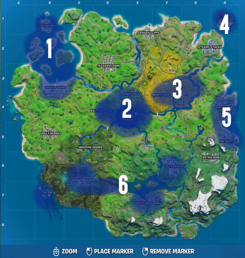 Fortnite Map Changes Water