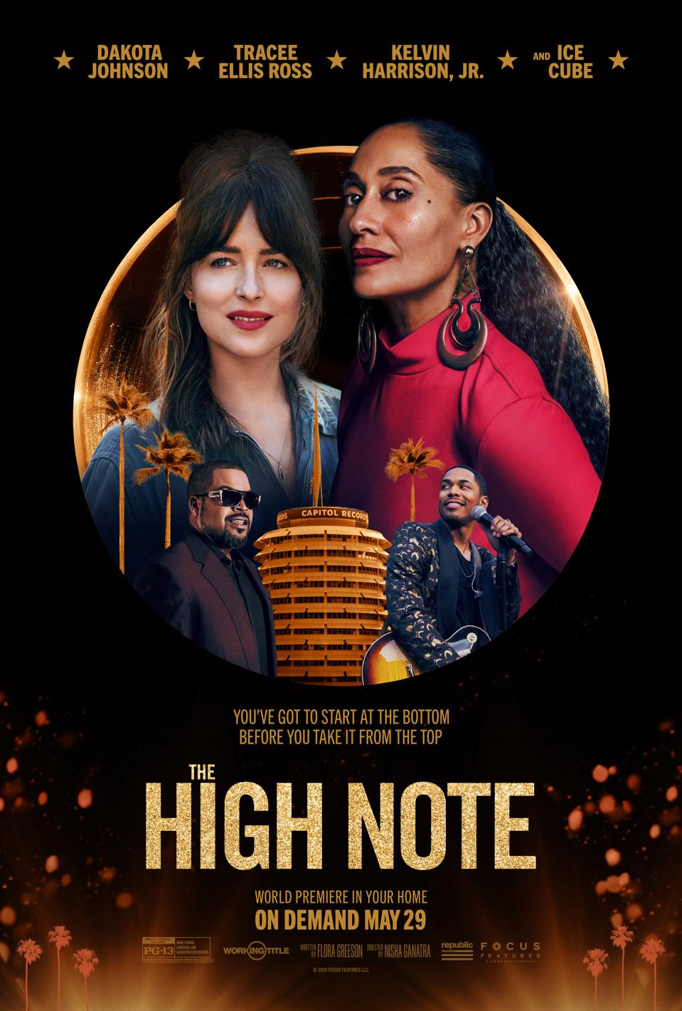 'The High Note' poster