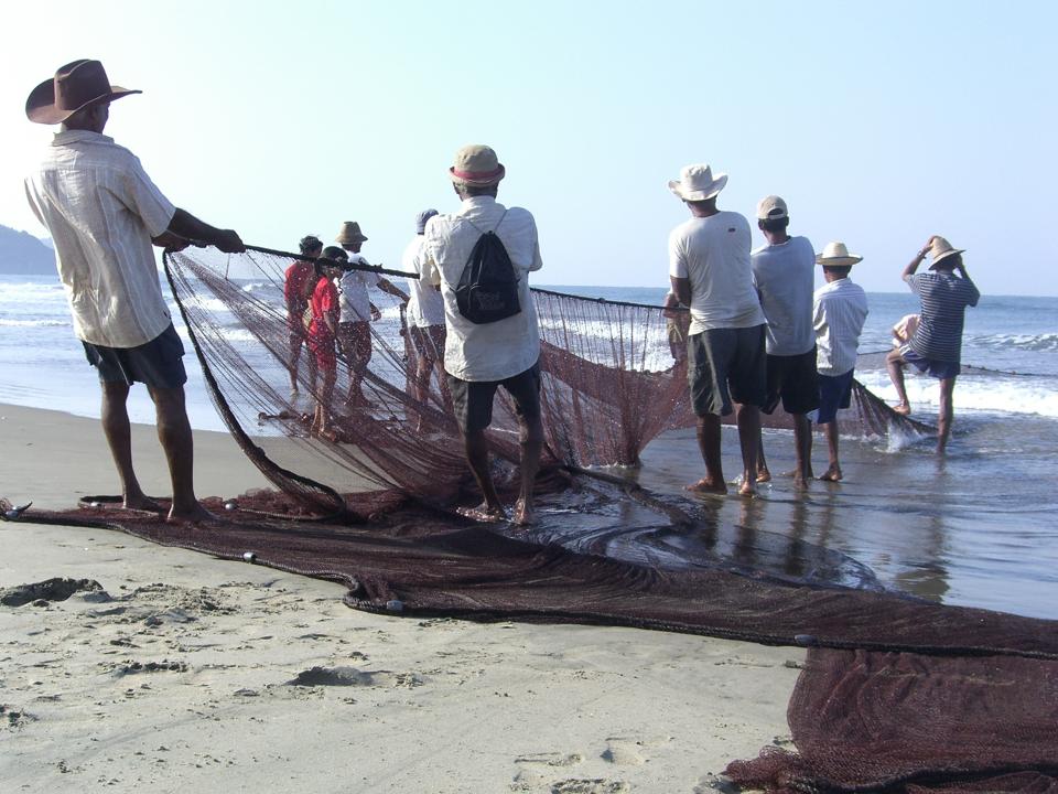 Fishermen in India