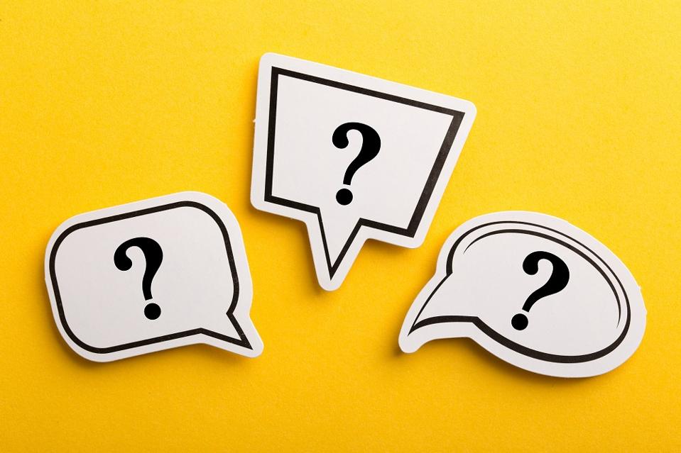 Question Mark Speech Bubble
