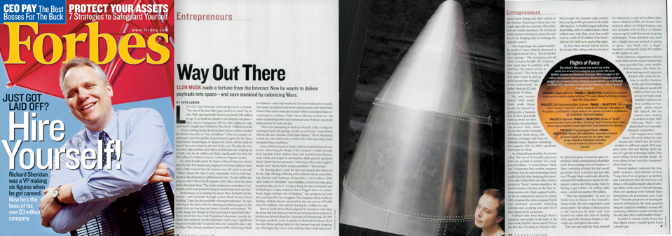 Elon Musk Is Not A Lunatic Revisiting The Dawn Of Spacex