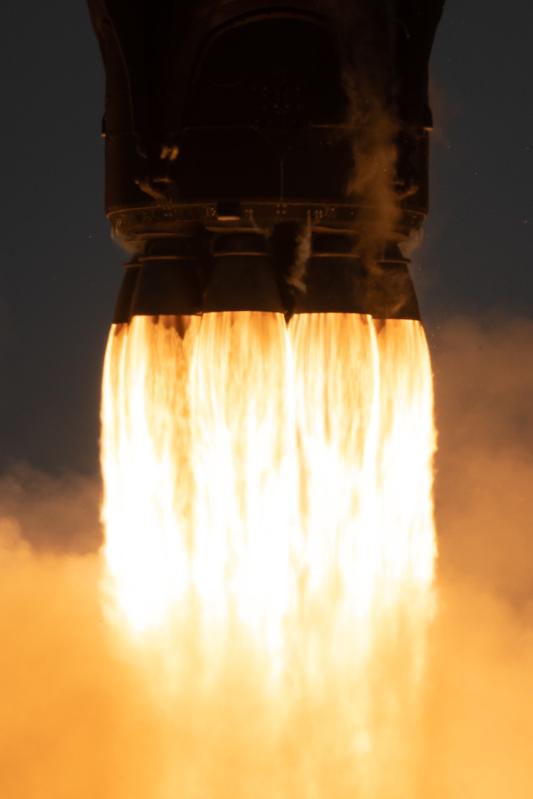 A SpaceX Falcon 9 rocket carrying the company's Crew Dragon spacecraft is launched from Launch Complex 39A on NASA’s SpaceX Demo-2 mission to the International Space Station with NASA astronauts Robert Behnken and Douglas Hurley onboard, Saturday, May 30, 2020, at NASA’s Kennedy Space Center in Florida.