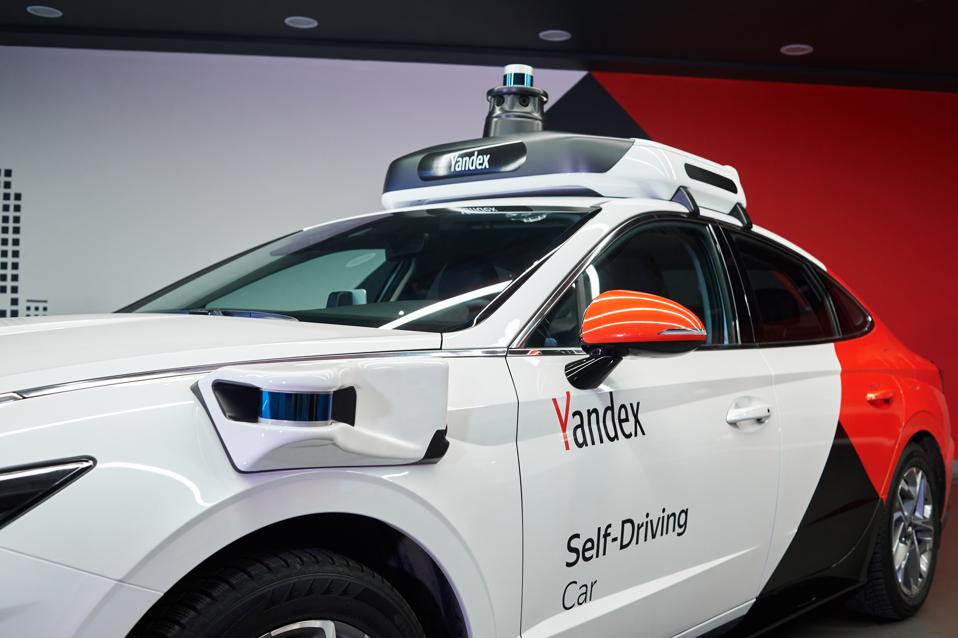 Yandex fourth-generation automated driving prototype based on 2020 Hyundai Sonata