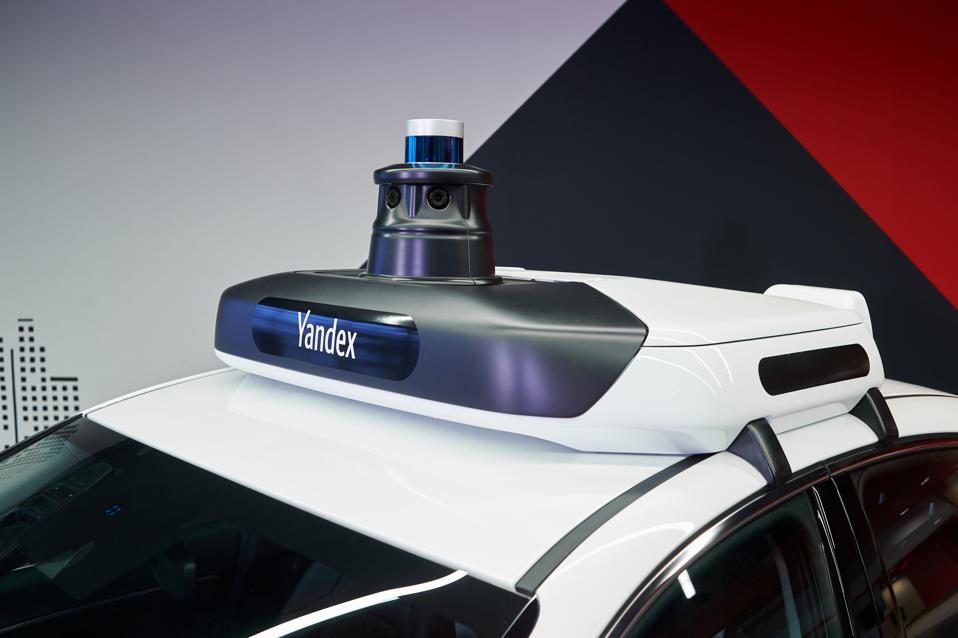 Yandex fourth-generation automated driving prototype based on 2020 Hyundai Sonata