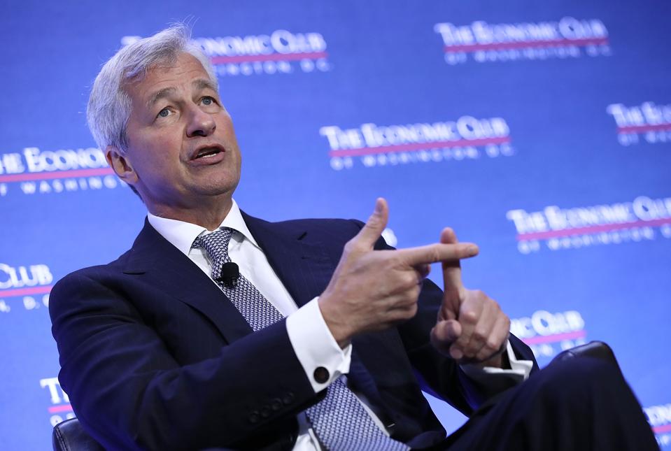 Chase CEO Jamie Dimon Addresses The Economic Club Of Washington