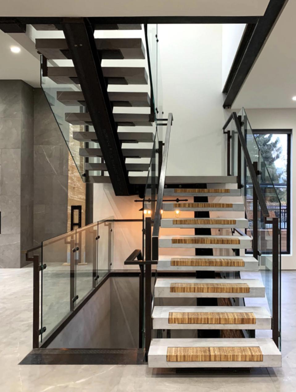 A Staircase with ChopValue inserts