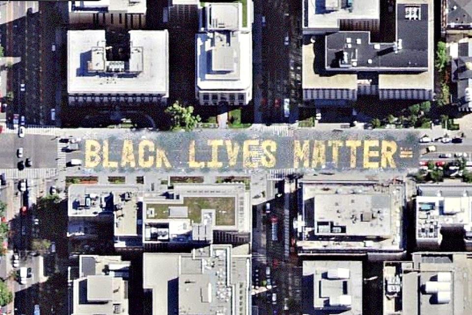 Did Apple Maps The Black Lives Matter Mural Into Its DC