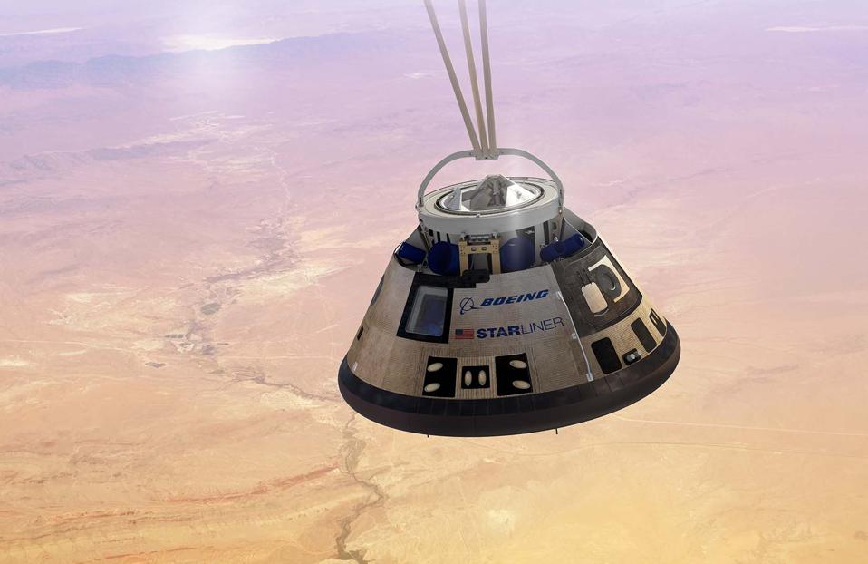 Boeing's CST-100 Starliner Spacecraft Crew Module.