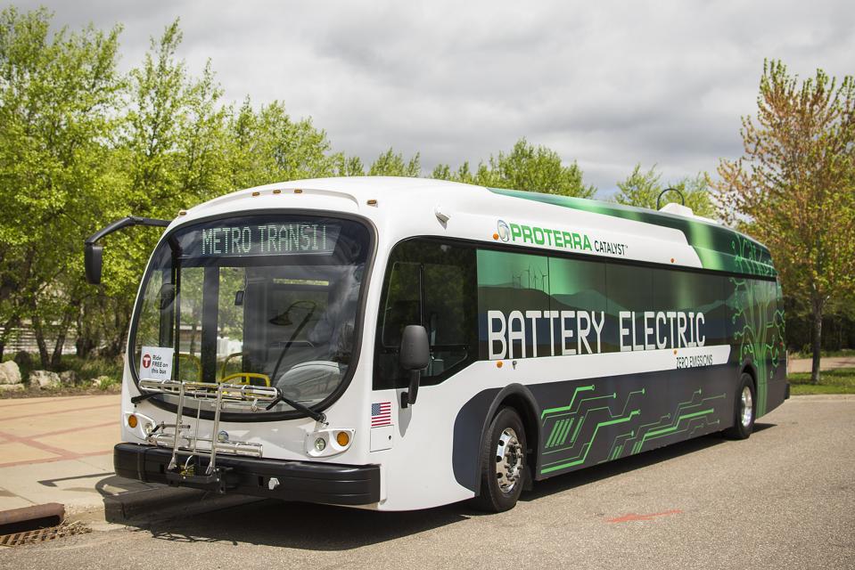 Proterra Electric Bus Demonstration.