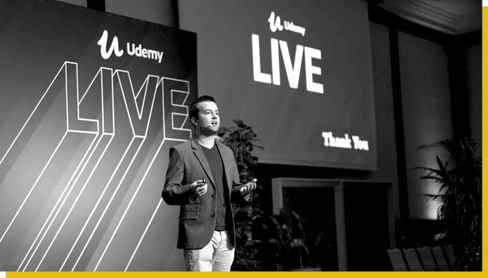 Phil at Udemy Live