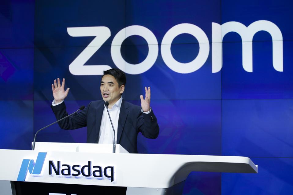 Video Conferencing Software Zoom Goes Public On Nasdaq Exchange