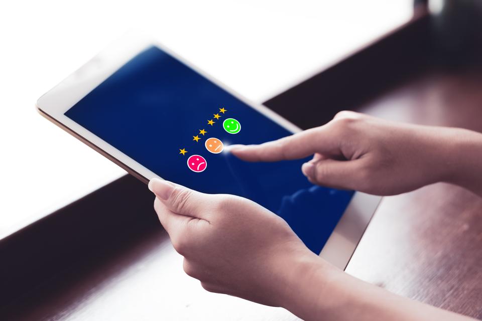 Review, Rating,Satisfaction concept