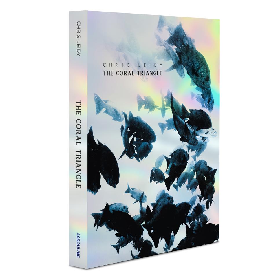 The cover of the June released book 'Chris Leidy: The Coral Triangle' by Assouline.
