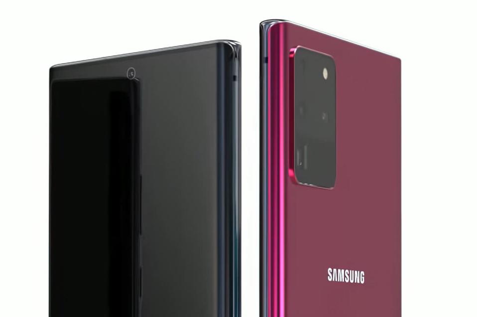 The Galaxy Note 20 won't be getting all the features of the Note 20 Ultra (pictured). Concept render by Concept Creator / LetsGoDigital