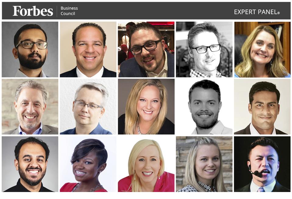 Photos of featured members.