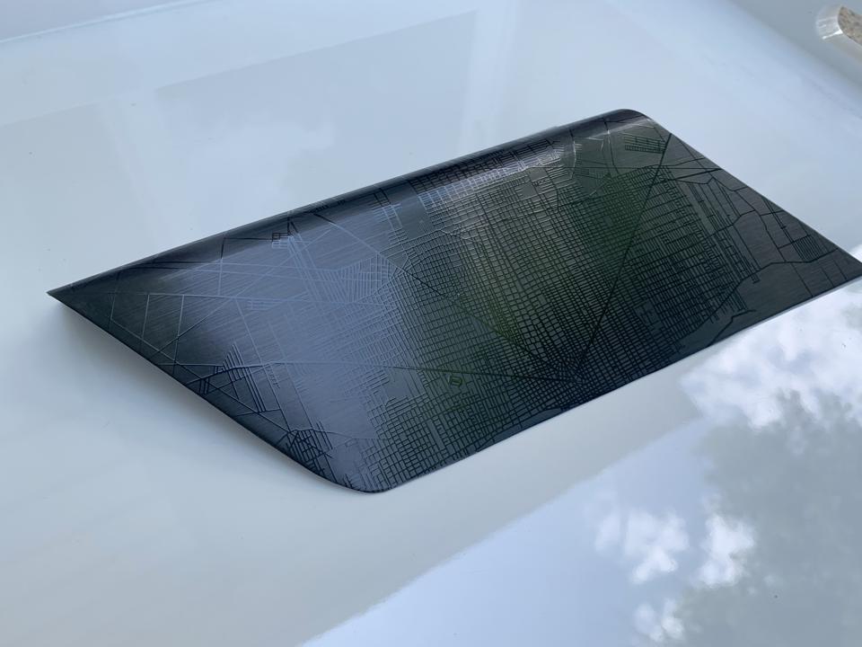 2021 Ford F-150 Detroit map applique