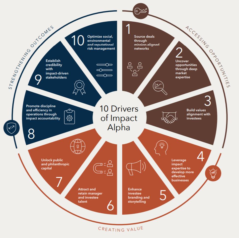 The 10 drivers of impact alpha