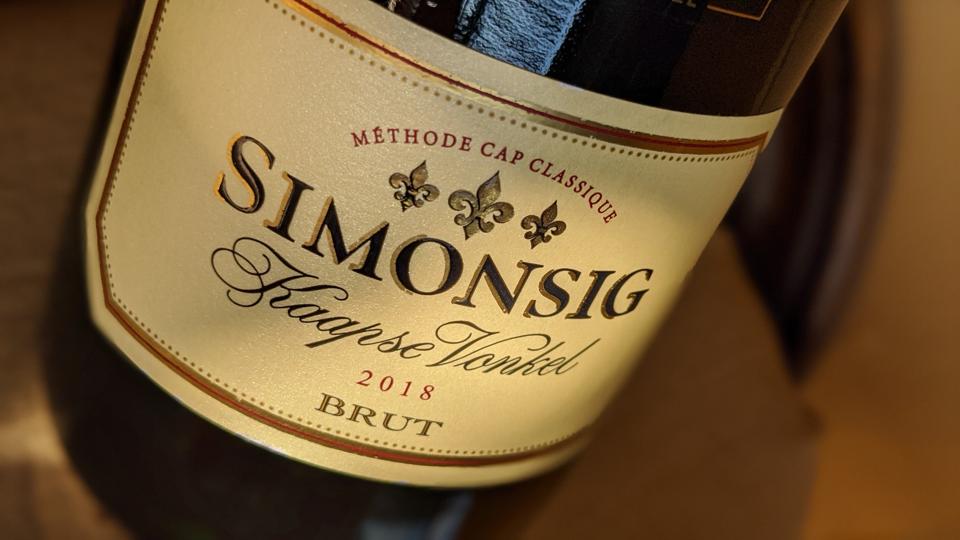 2018 Simonsig Wine Estate ‘Kaapse Vonkel’ Méthode Cap Classique Brut