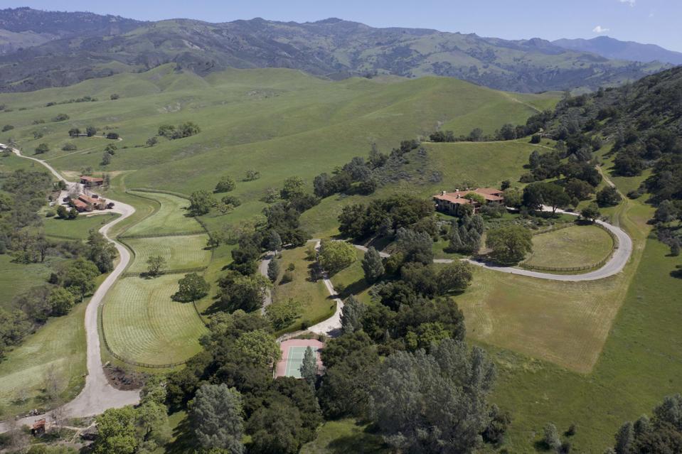 Rancho Latigo, Santa Ynez Valley, Spanish land grant, California, Compass