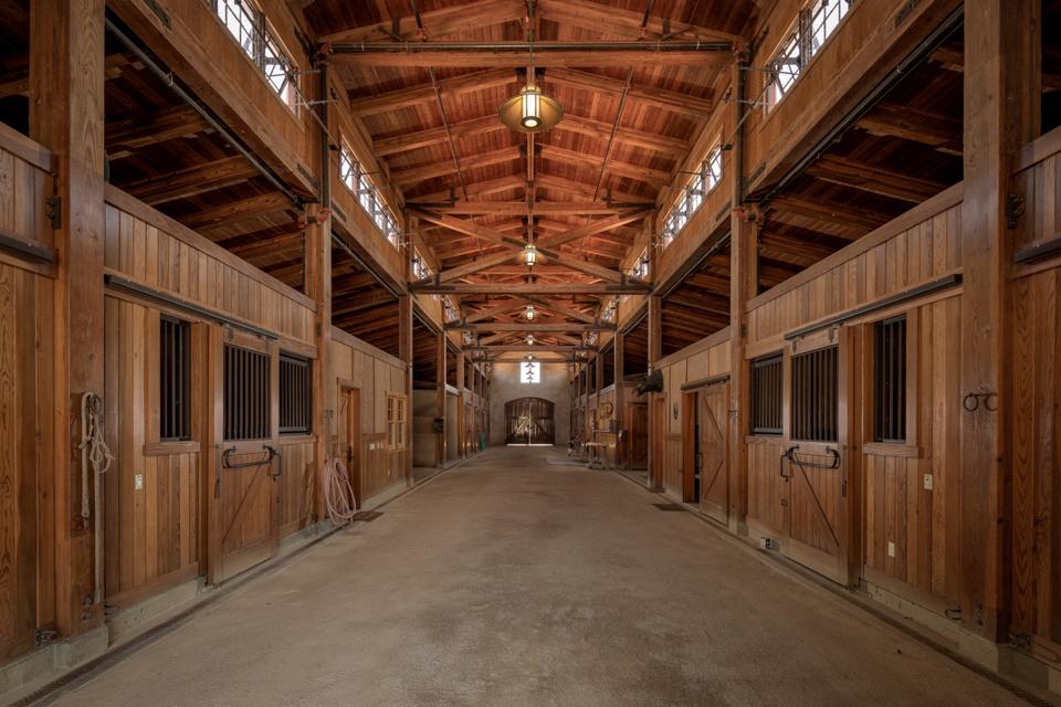 Rancho Latigo, Santa Ynez Valley, California, Compass, barn, stable, equestrian, horse