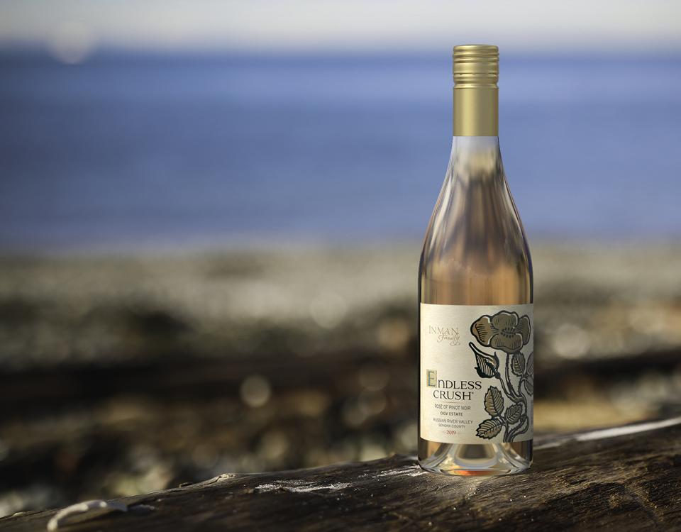 Inman Family Wines produces roses made from Pinot Noir in the Russian River Valley