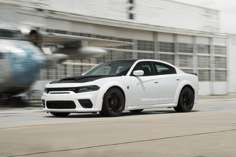 the 2021 Dodge Charger is available with the 797-hp Hellcat Redeye V8