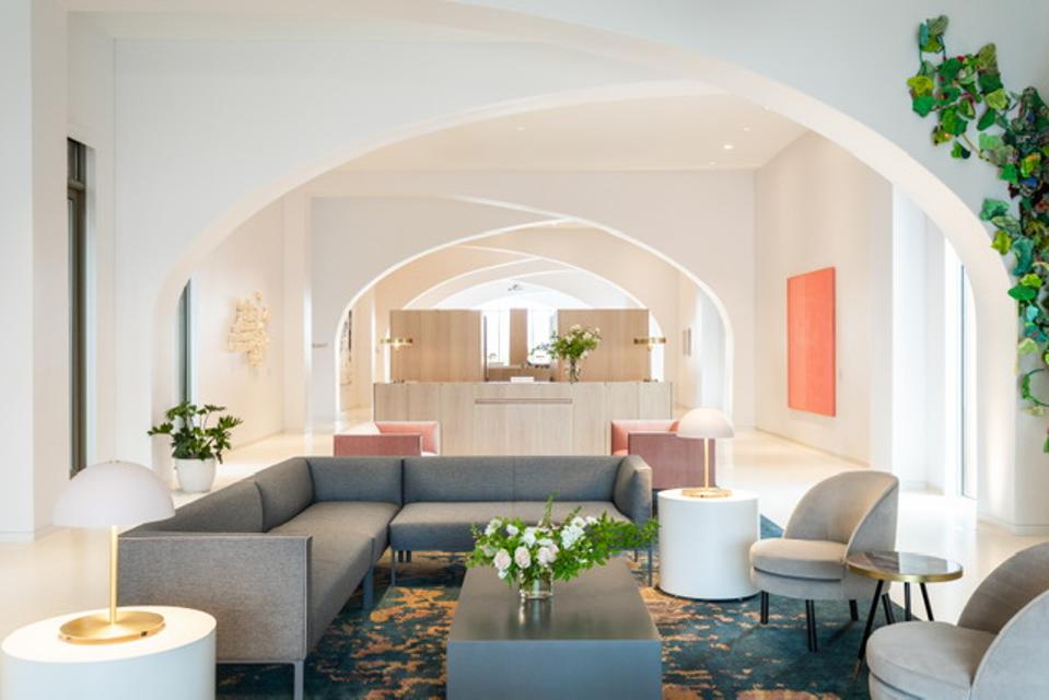 hotel lobby