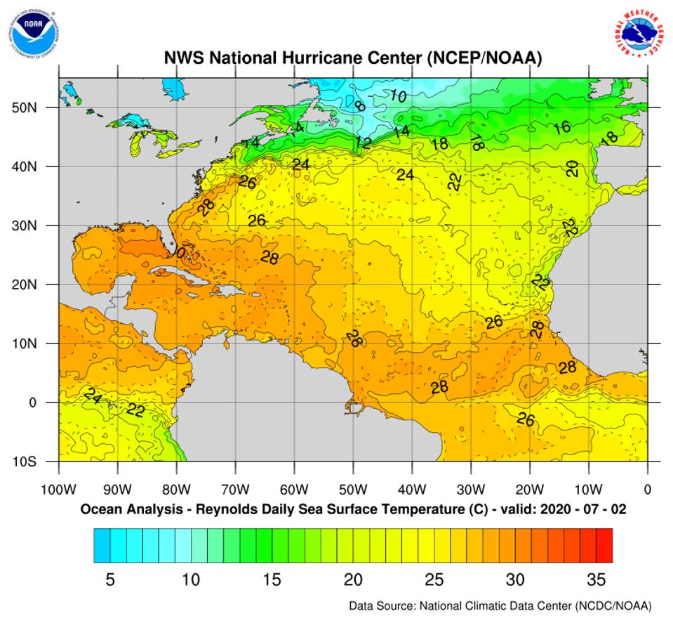 Ocean Water Is Hurricane 'Fuel'   It's Currently High Octane