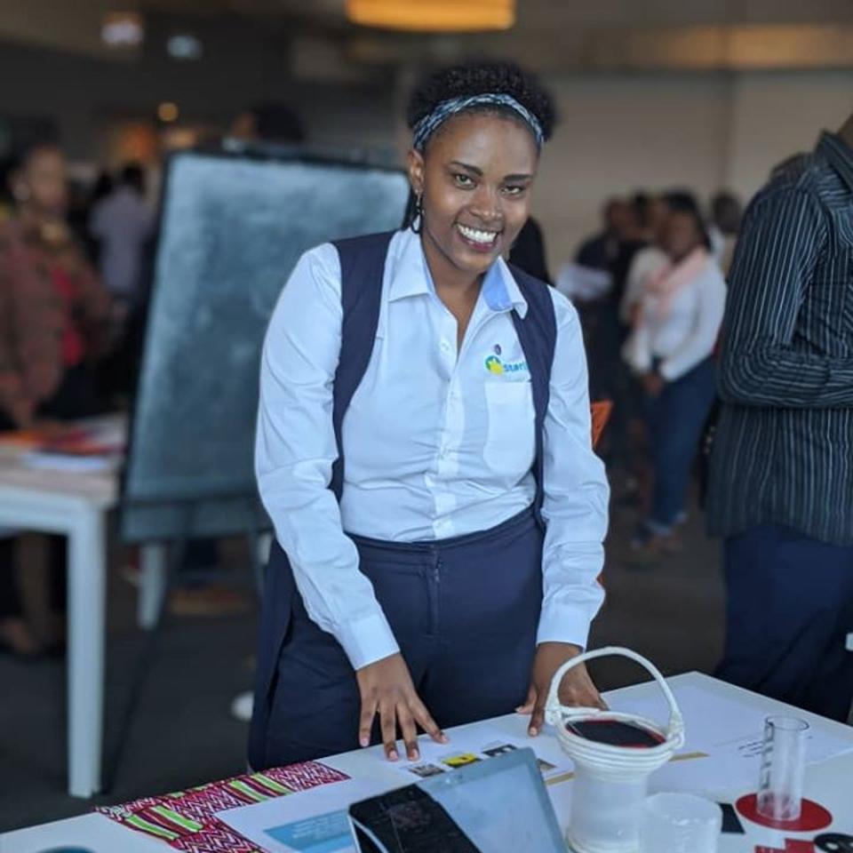 Alice Mukashyaka, co-founder of Rwandan edtech social enterprise, Starlight.
