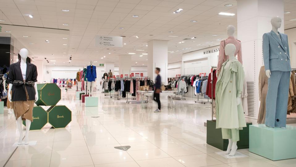 Harrods outlet - womenswear floor
